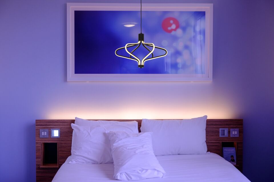 Yıldız Modern Avize LED 64W 60x60cm Alüminyum Profil Siyah Dorbien-EV-10380-6BSY