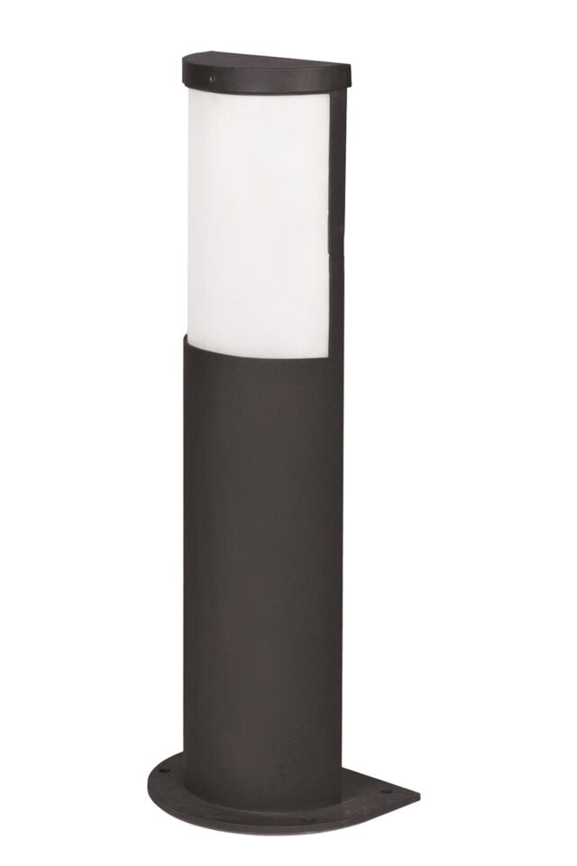 Bahçe Bollard E27 12W 9x18cm Alüminyum Profil Siyah Dorbien-BBO-68249-BSY