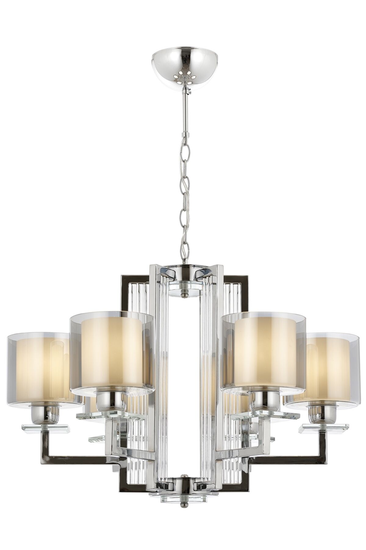 Beach Modern Avize E27 72W 70cm Metal Krom Avonni-AV-4285-6K
