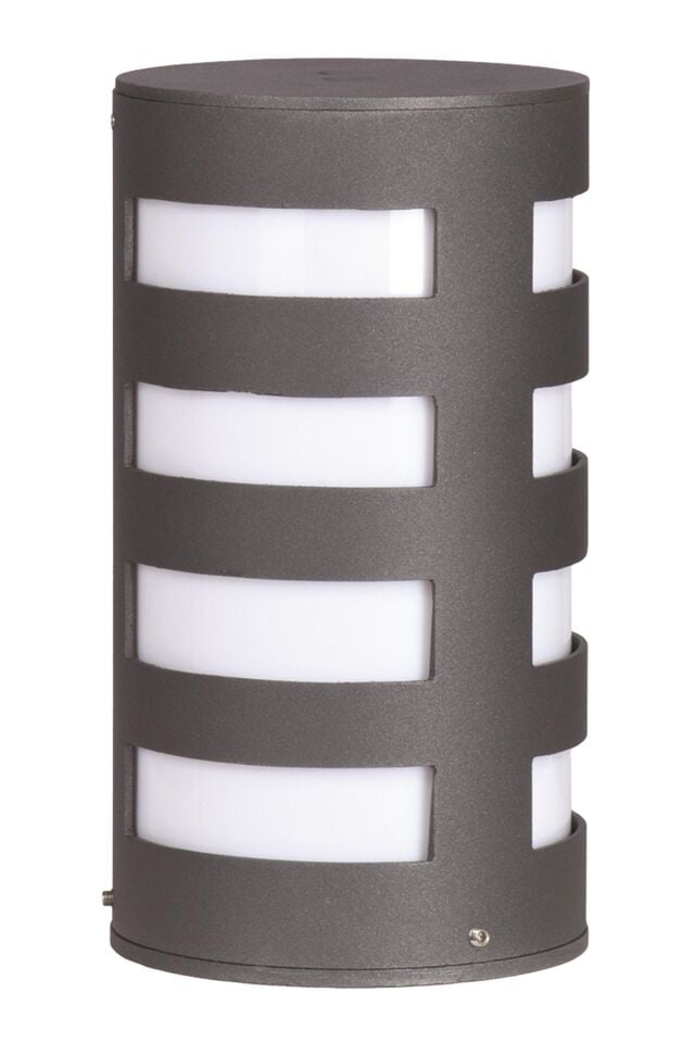 Bahçe Bollard E27 12W 15cm Alüminyum Profil Siyah Dorbien-BBO-68254-BSY-K