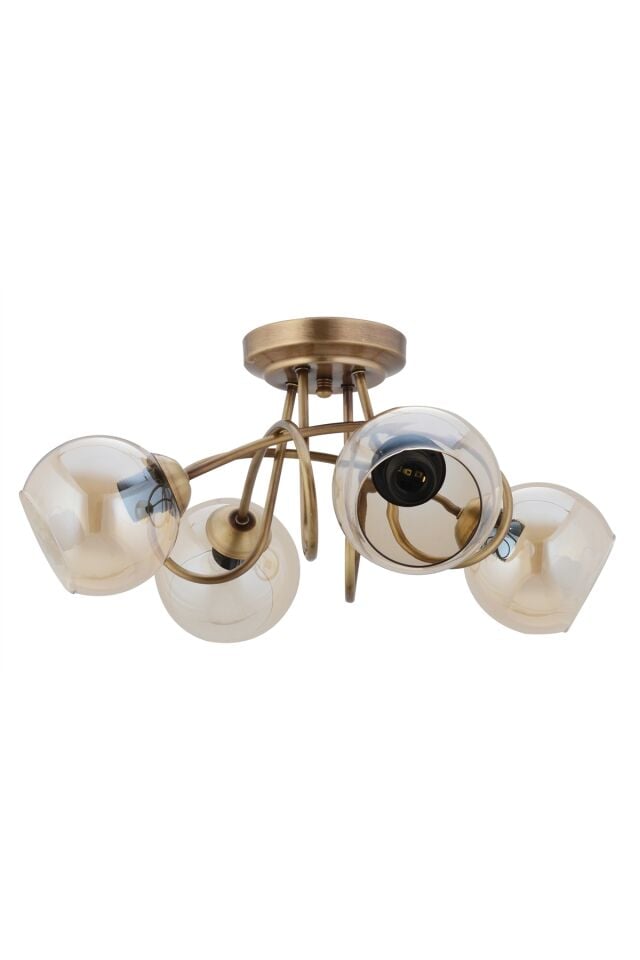 Empty Modern Avize E27 48W 54cm Metal Eskitme Dorbien-FZ-7110-4E