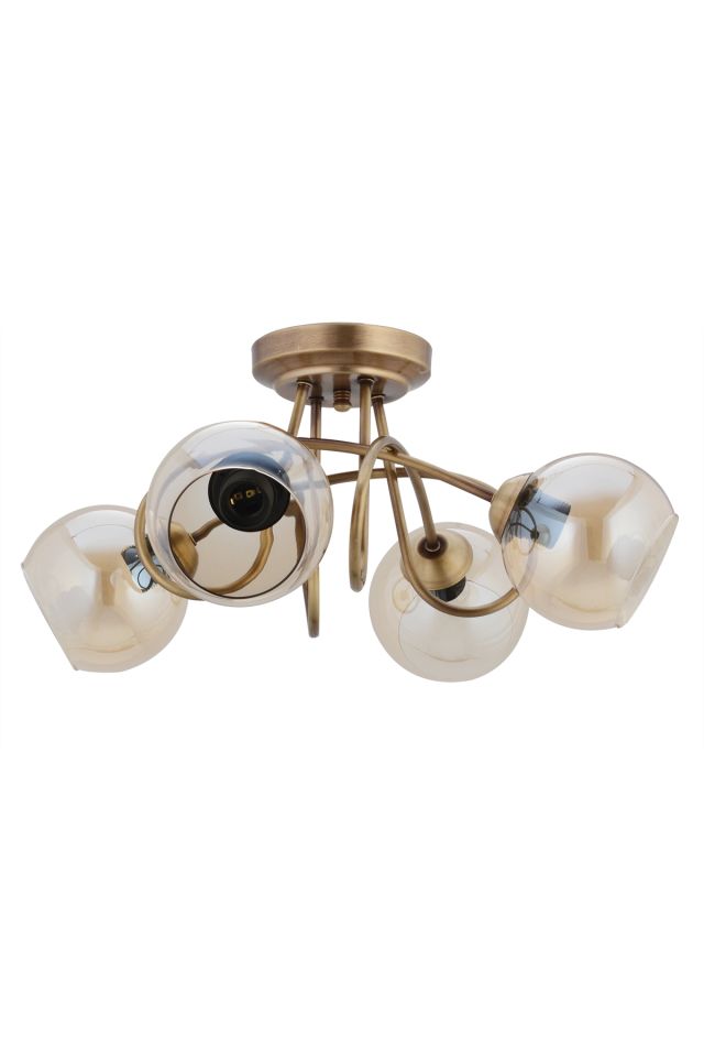 Empty Modern Avize E27 48W 54cm Metal Eskitme Dorbien-FZ-7110-4E