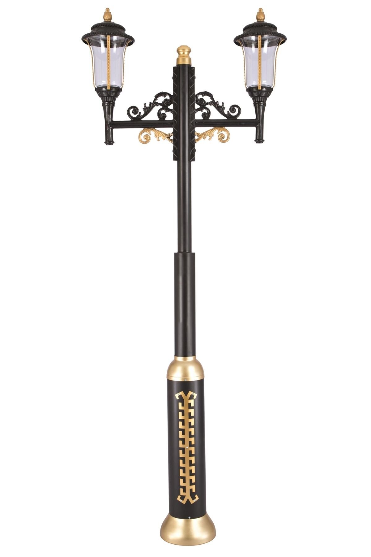 Bahçe Direkleri E27 24W 110cm Alüminyum Sarı/Siyah Dorbien-BDR-68031-2BSY