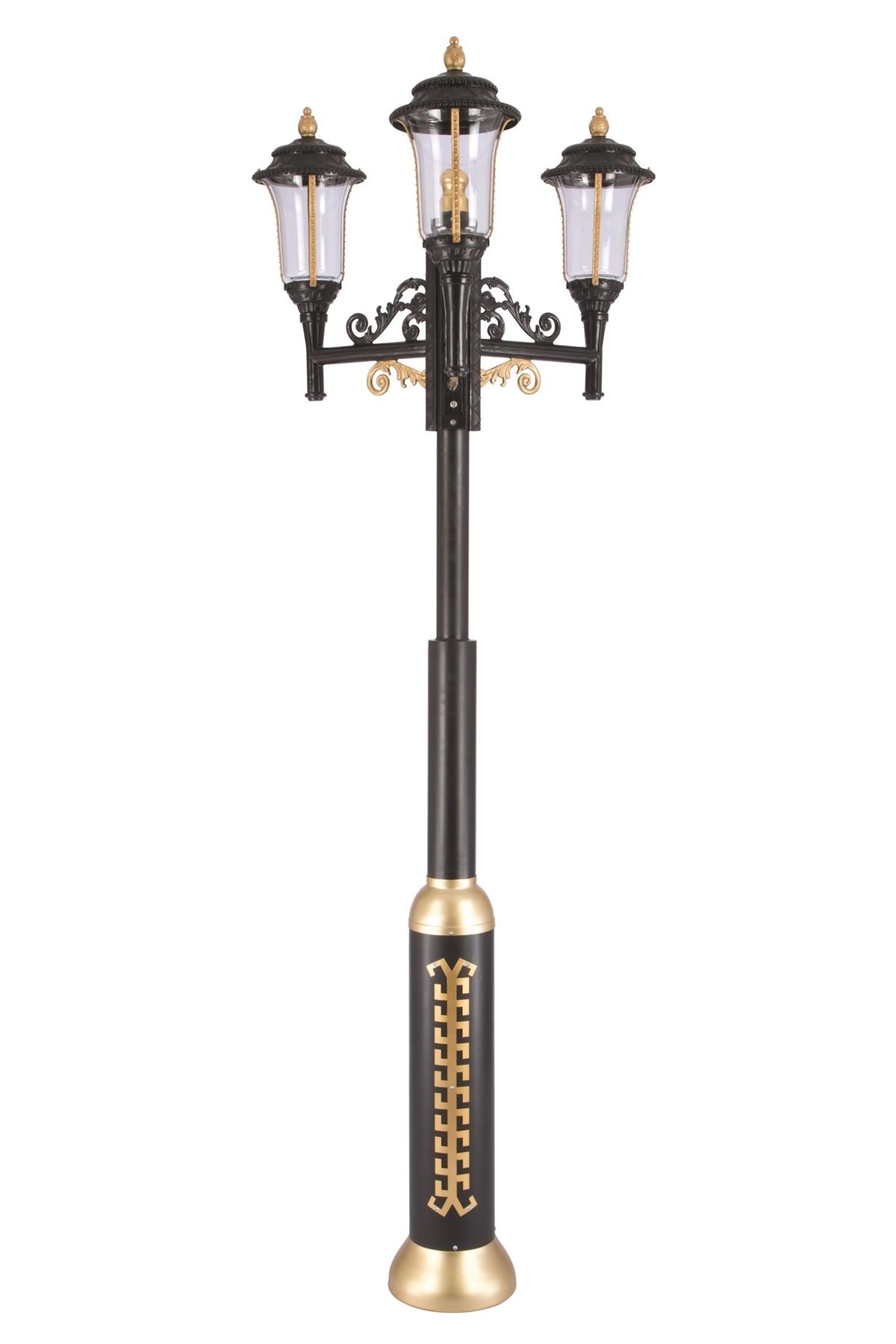 Bahçe Direkleri E27 36W 110cm Alüminyum Sarı/Siyah Dorbien-BDR-68031-3BSY