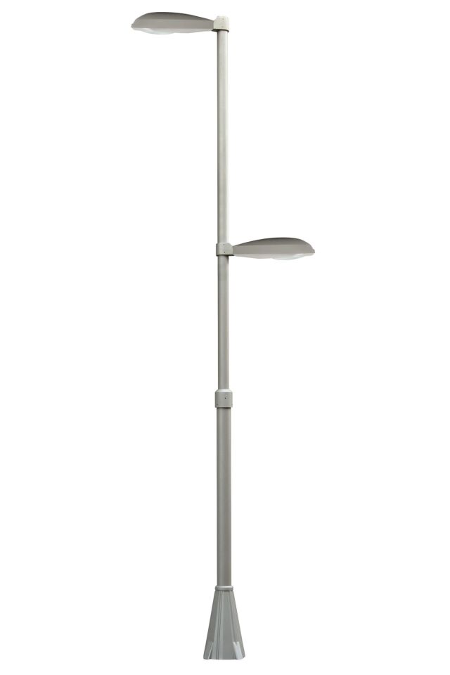 Bahçe Direkleri LED 520W 140cm Çelik Boru Beyaz Dorbien-BDR-68115-2BBY