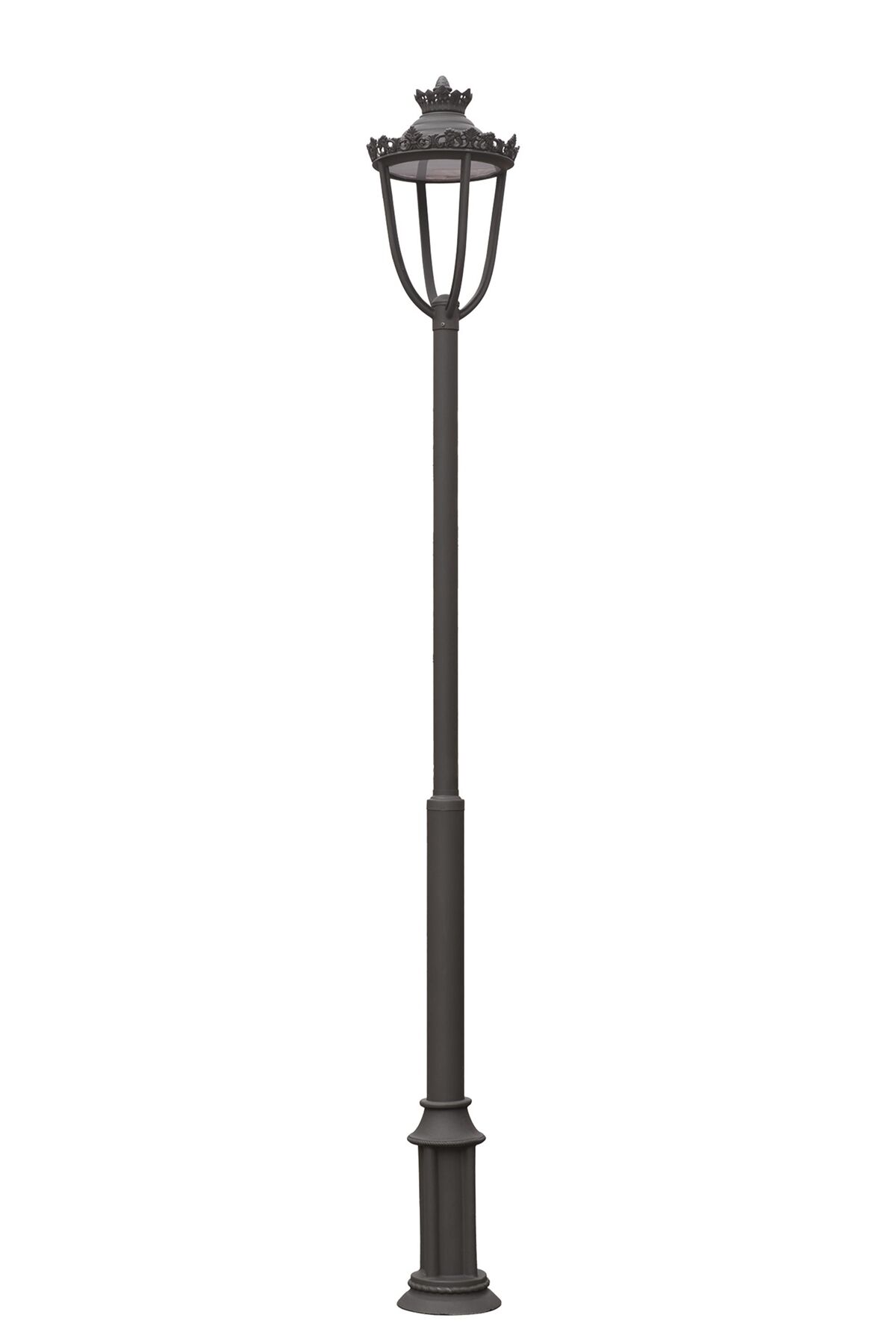 Bahçe Direkleri LED 35W 50cm Çelik Boru Siyah Dorbien-BDR-68215-BSY-M1-LED