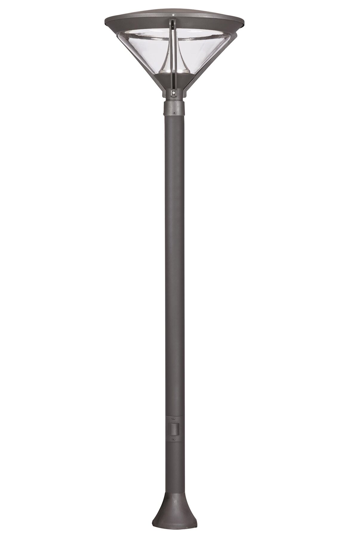 Bahçe Direkleri LED 45W 70cm Çelik Boru Siyah Dorbien-BDR-68224-BSY-M1-LED