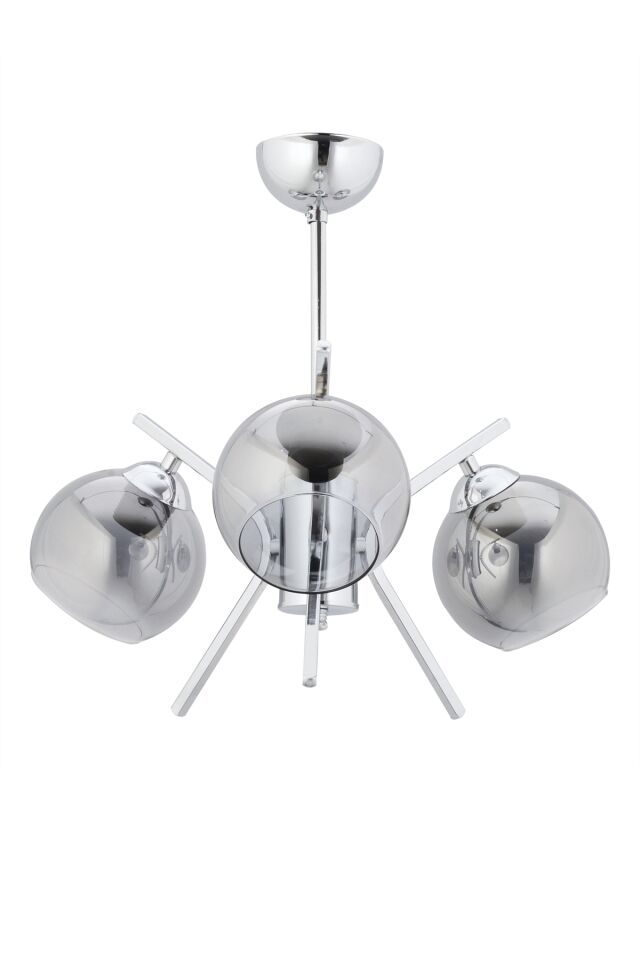 Up Modern Avize E27 36W 53cm Metal Krom Dorbien-FZ-7393-3K