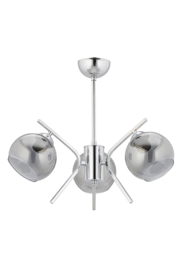 Up Modern Avize E27 36W 53cm Metal Krom Dorbien-FZ-7393-3K