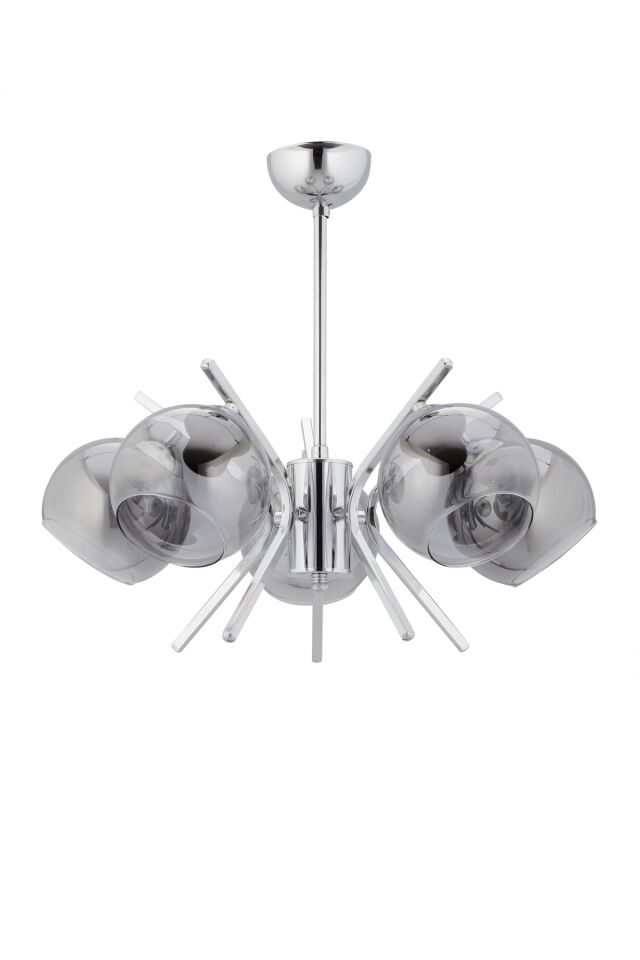 Up Modern Avize E27 60W 53cm Metal Krom Dorbien-FZ-7393-5K