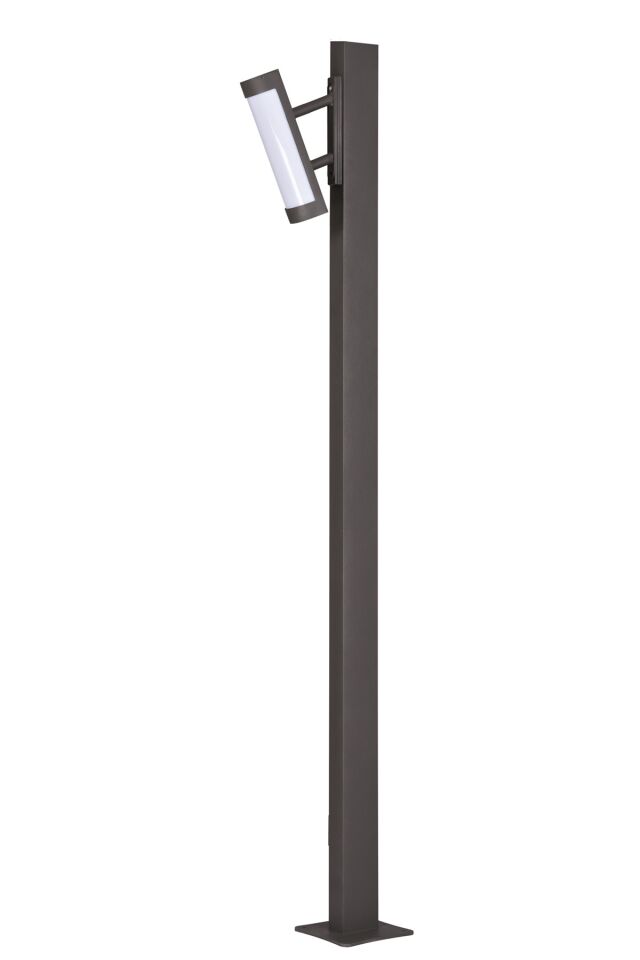 Bahçe Direkleri LED 30W 15x8cm Alüminyum Profil Siyah Dorbien-BDR-68231-BSY-LED